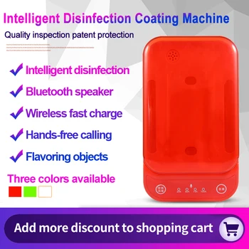 XIOMI Intelligent Disnfection King Multi-Function Mobile Phone Sterilizer Ultraviolet Sterilization UV Sterilizer Box XIAMI
XIOMI Intelligent Disnfection King Multi-Function Mobile Phone Sterilizer Ultraviolet Sterilization UV Sterilizer Box XIAMI