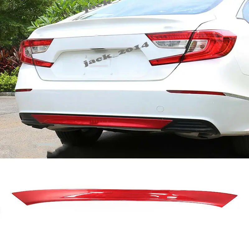 Red Rear Bumper Bottom Protector Sill Cover Trim 1pcs for Honda Accord 2018-2019
Red Rear Bumper Bottom Protector Sill Cover Trim 1pcs for Honda Accord 2018-2019