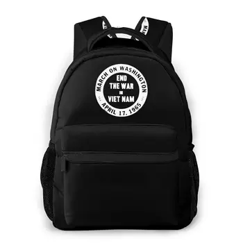 March Against The Vietnam War Print Large capacityDaily Casual New Fashion School The Vietnam War Bag
March Against The Vietnam War Print Large capacityDaily Casual New Fashion School The Vietnam War Bag