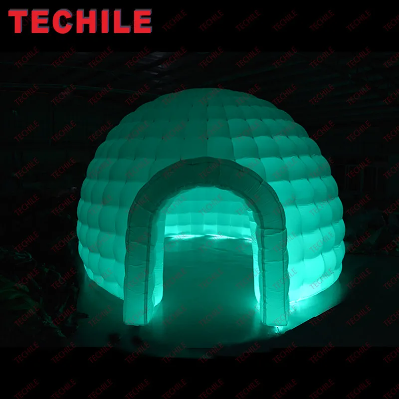 Бесплатная доставка мини надувной экран igloo палатка для витрины|Надувные