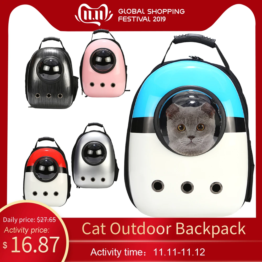 New Cat Backpack Window Astronaut Bag For Cat Backpack Carrier Capsule Dog Carrier Transparent Cover Pet Backpack for Outdoors
New Cat Backpack Window Astronaut Bag For Cat Backpack Carrier Capsule Dog Carrier Transparent Cover Pet Backpack for Outdoors