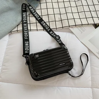 Women Handbag Fashion Crossbody Bags Handbags for Ladies Mini Luggage Suitcase Shape Make Up Bag for Travel Multifunctional Flap 
Women Handbag Fashion Crossbody Bags Handbags for Ladies Mini Luggage Suitcase Shape Make Up Bag for Travel Multifunctional Flap