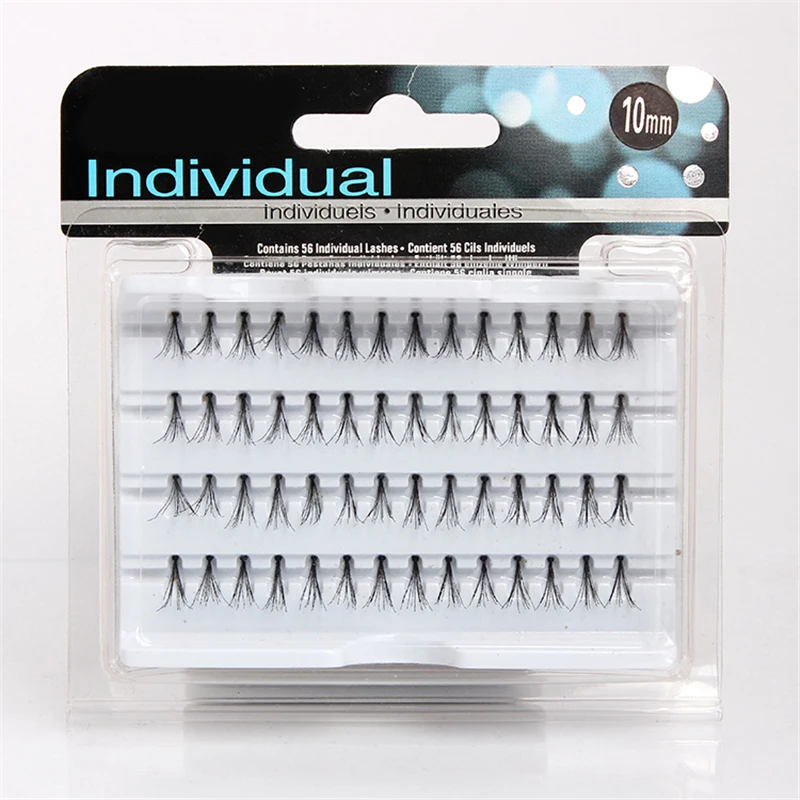 10P/Cluster 56PCS Individual Eyelash Extensions Individual Cluster Lashes False Eyelash Natural Volume Makeup Tools
10P/Cluster 56PCS Individual Eyelash Extensions Individual Cluster Lashes False Eyelash Natural Volume Makeup Tools