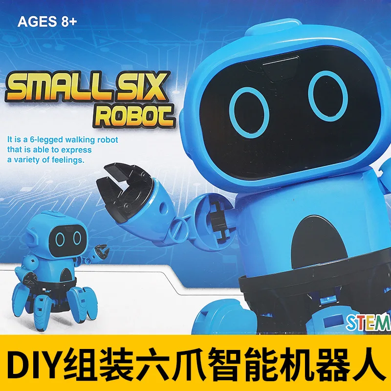 Hexapod Robot Singing, Dancing, Music, Lighting, Children's DIY Assembly Toys Baby Toys 0 12 Months Music
Hexapod Robot Singing, Dancing, Music, Lighting, Children's DIY Assembly Toys Baby Toys 0 12 Months Music