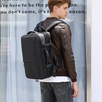 New Multi-Functional Men's Backpack Dry and Wet Separation Business Backpack Oxford Cloth Waterproof Travel Bag
New Multi-Functional Men's Backpack Dry and Wet Separation Business Backpack Oxford Cloth Waterproof Travel Bag
