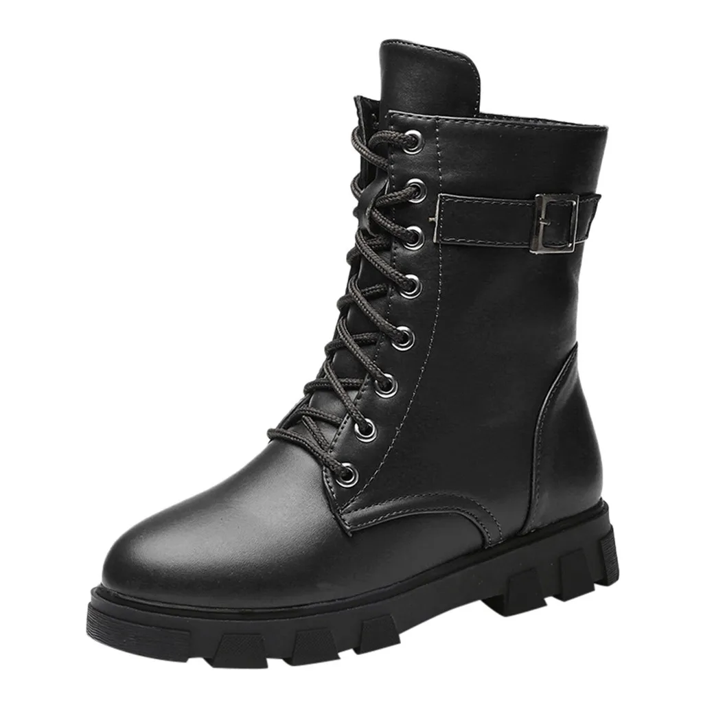 SAGACE 2019 sexy ankle boots for women Bare Boots Buckle Square Flat Heel Casual shoes women Tube Booties Lace-Up shoes female
SAGACE 2019 sexy ankle boots for women Bare Boots Buckle Square Flat Heel Casual shoes women Tube Booties Lace-Up shoes female