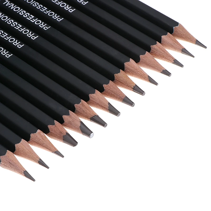 14 Pcs Sketch Art Drawing Pencil 12B 10B 8B 7B 6B 5B 4B 3B 2B 1B HB 2H 4H 6H
14 Pcs Sketch Art Drawing Pencil 12B 10B 8B 7B 6B 5B 4B 3B 2B 1B HB 2H 4H 6H