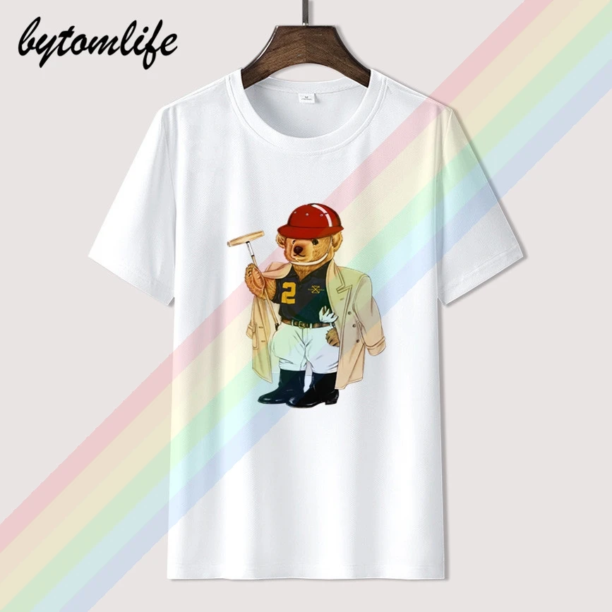 2020 Brand New Polos Bear Limited Edition Lauren Print White T Shirt Clothes Cotton Tees Amazing Short Sleeve Unique Men Tops
2020 Brand New Polos Bear Limited Edition Lauren Print White T Shirt Clothes Cotton Tees Amazing Short Sleeve Unique Men Tops