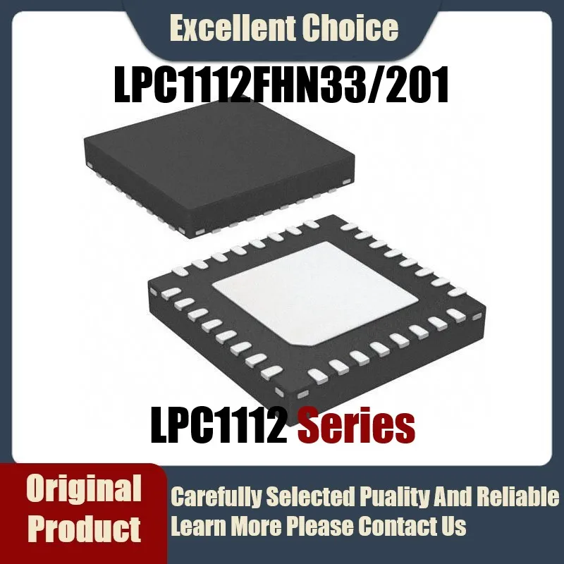 1-10Pcs/Lot Original Authentic LPC1112FHN33/201 HVQFN33 FLASH Microcontroller IC LPC1112 1112FHN33/201
1-10Pcs/Lot Original Authentic LPC1112FHN33/201 HVQFN33 FLASH Microcontroller IC LPC1112 1112FHN33/201