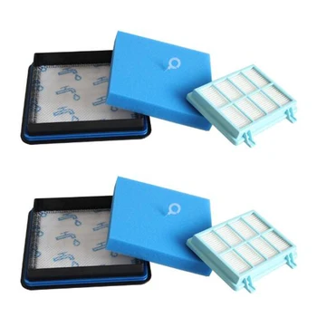 Pack of 2 Filter Set for PowerPro Compact FC9331 FC9332 FC8010 Vacuum Cleaners 
Pack of 2 Filter Set for PowerPro Compact FC9331 FC9332 FC8010 Vacuum Cleaners