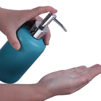Liquid Soap Dispensers Lotion Shampoo Subpackaging Bottle Ceramic Lotion Bottle Portable Press Pump Bottle Travel Container 
Liquid Soap Dispensers Lotion Shampoo Subpackaging Bottle Ceramic Lotion Bottle Portable Press Pump Bottle Travel Container