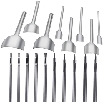 10 Pcs Leather Hole Punch Cutter 8 Pcs Leather Craft Tools Half-Round Cutter Punch m-40mm for Belt Bag Wallet Leather
10 Pcs Leather Hole Punch Cutter 8 Pcs Leather Craft Tools Half-Round Cutter Punch m-40mm for Belt Bag Wallet Leather