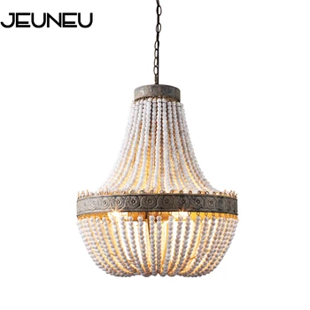 Retro loft vintage rustic round wooden beads pendant lamp E27 led hanging lamp decor lights modern for living room hotel kitchen
Retro loft vintage rustic round wooden beads pendant lamp E27 led hanging lamp decor lights modern for living room hotel kitchen