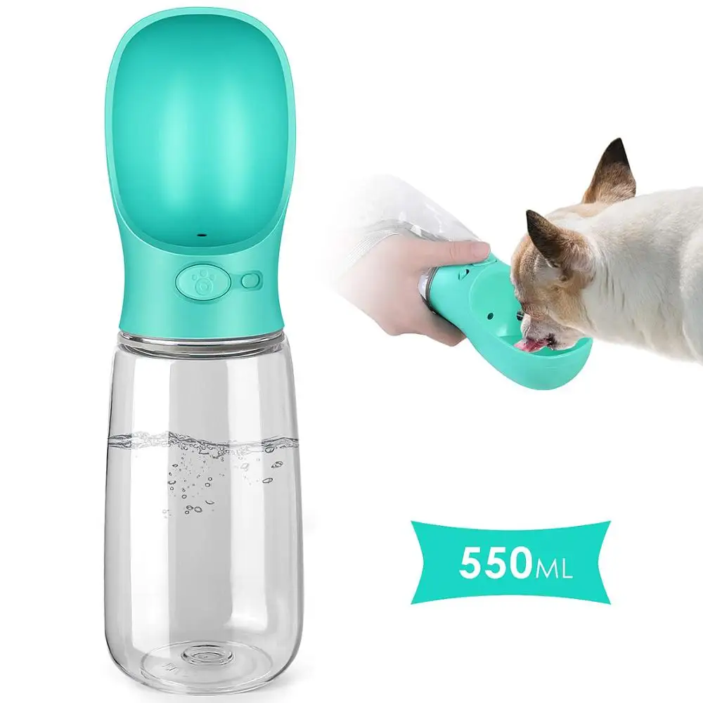 Pet Dog Water Bottle Portable Bottle for Small Medium Large Dog Leakage-proof Dogs Water Bottle Outdoor Water Bowl for Dogs