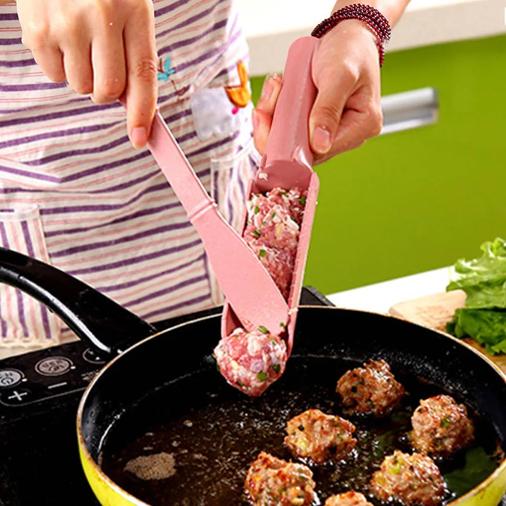 1Set Wheat Straw Meatball Maker Fish Beef Meat Ball Maker Meatball Mold Tools Food-Grade Kitchen Accessories
1Set Wheat Straw Meatball Maker Fish Beef Meat Ball Maker Meatball Mold Tools Food-Grade Kitchen Accessories