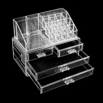 Multi-check & 4 Drawers Integrated Acrylic Makeup Case Cosmetics Organizer Transparent ship from US drop shipping
Multi-check & 4 Drawers Integrated Acrylic Makeup Case Cosmetics Organizer Transparent ship from US drop shipping