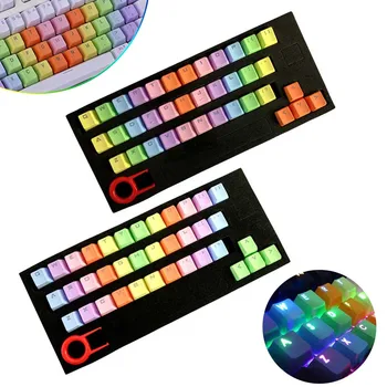 37 Key Colorful PBT Mechanical Keyboard Gaming Keycap Set Switches Replacement Translucidus Computer Accessory Backlit Office
37 Key Colorful PBT Mechanical Keyboard Gaming Keycap Set Switches Replacement Translucidus Computer Accessory Backlit Office