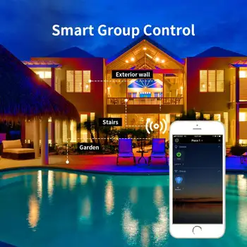 24W Smart LED Floodlight RGBCW Bluetooth Bulb 2000L Light IP66 WaterproofLuminous Flux For Android 4.4/IOS9.0 Lamp Work With Ech
24W Smart LED Floodlight RGBCW Bluetooth Bulb 2000L Light IP66 WaterproofLuminous Flux For Android 4.4/IOS9.0 Lamp Work With Ech