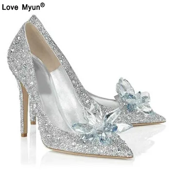 2019 Fashion Sexy Women Silver Rhinestone Wedding Shoes Platform Pumps Crystal High Heels Shoes For Evening Party 568 
2019 Fashion Sexy Women Silver Rhinestone Wedding Shoes Platform Pumps Crystal High Heels Shoes For Evening Party 568