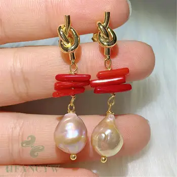 10-13mm Multi-Color Baroque Pearl Earring 18k Ear Stud Party Aurora Women Gift Wedding Cultured AAA Natural Flawless Irregular 
10-13mm Multi-Color Baroque Pearl Earring 18k Ear Stud Party Aurora Women Gift Wedding Cultured AAA Natural Flawless Irregular