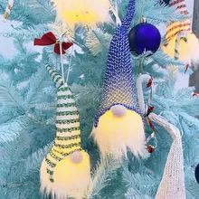 New Year 2022 Christmas Ornaments Santa Claus Faceless Doll Tree Pendant Lights Christmas Hanging Decorations For Home
New Year 2022 Christmas Ornaments Santa Claus Faceless Doll Tree Pendant Lights Christmas Hanging Decorations For Home