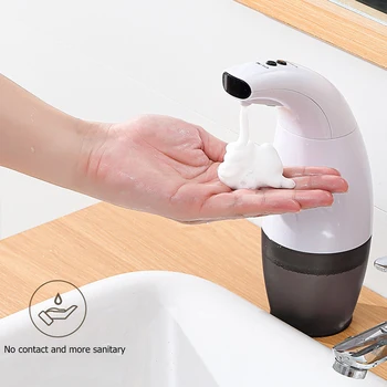 330ml Automatic Foam Dispenser Intelligent Sensor Liquid Soap Dispenser Smart Induction Touchless Hand Sanitizer Washing Device
330ml Automatic Foam Dispenser Intelligent Sensor Liquid Soap Dispenser Smart Induction Touchless Hand Sanitizer Washing Device