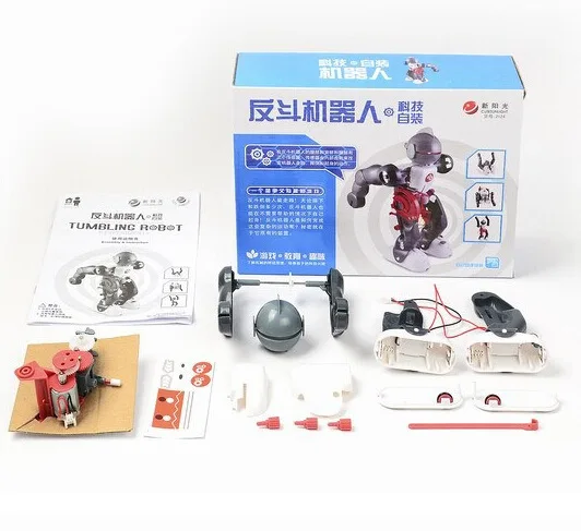 Environmentally Friendly Energy Saving DIY Educational Self-Loading Electric Toy Robot Wisdom Assembled Robot
Environmentally Friendly Energy Saving DIY Educational Self-Loading Electric Toy Robot Wisdom Assembled Robot