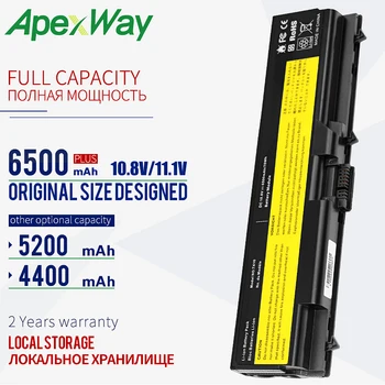 ApexWay Battery For Lenovo ThinkPad Edge L420 L421 T410 T420 T510 T520 L412 L510 L512 L520 W510 W520 SL410 SL510 L410 42T4733 
ApexWay Battery For Lenovo ThinkPad Edge L420 L421 T410 T420 T510 T520 L412 L510 L512 L520 W510 W520 SL410 SL510 L410 42T4733