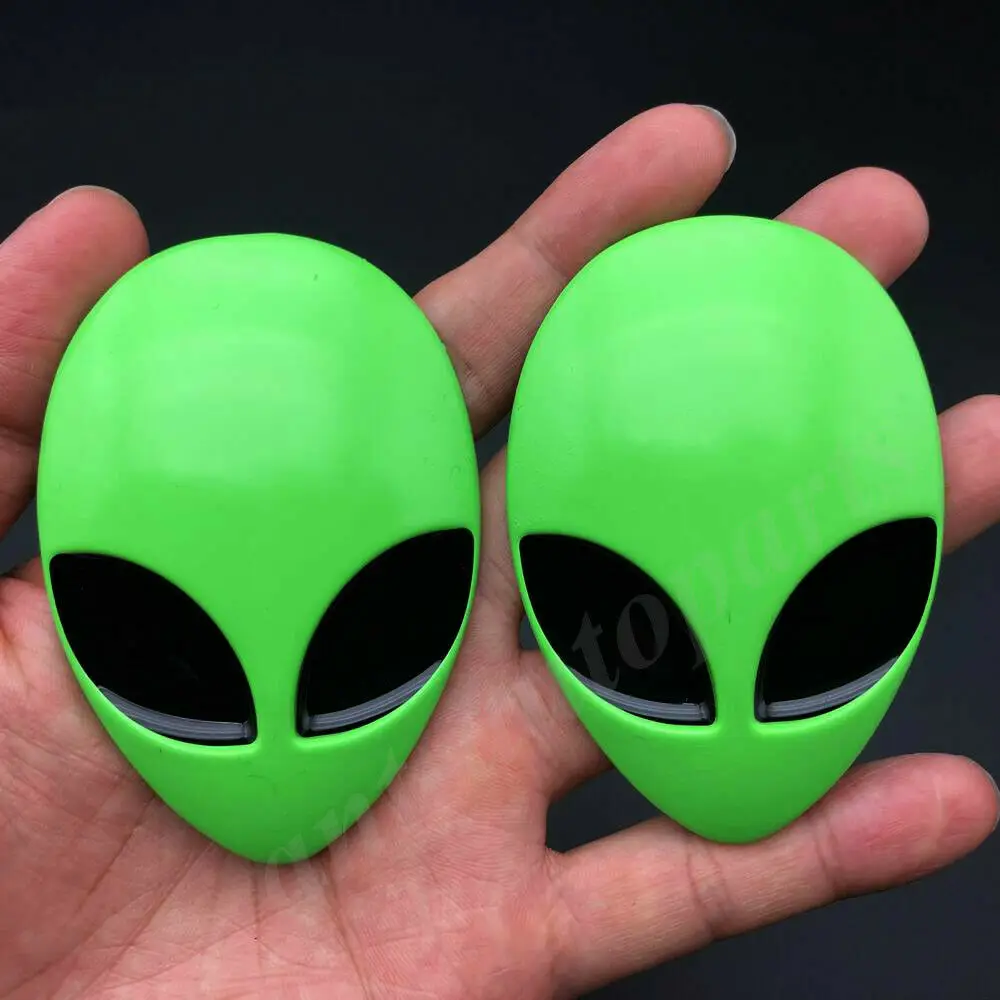 2x Big Green Metal Alienware Alien Head UFO Car Trunk Emblem Badge Decal Sticker
2x Big Green Metal Alienware Alien Head UFO Car Trunk Emblem Badge Decal Sticker
