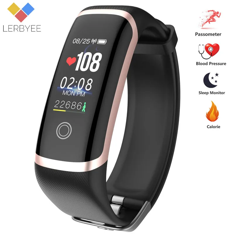 Lerbyee New M4 Fitness Bracelet Waterproof Blood Pressure Smart Band Pedometer Sleep Monitor Activity Tracker for Running
Lerbyee New M4 Fitness Bracelet Waterproof Blood Pressure Smart Band Pedometer Sleep Monitor Activity Tracker for Running