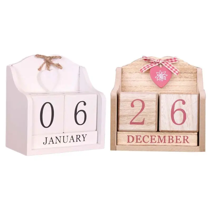 Vintage Wooden Perpetual Calendar Month Date Display Eternal Blocks Photography Props Desktop Accessories Home Office Decoration
Vintage Wooden Perpetual Calendar Month Date Display Eternal Blocks Photography Props Desktop Accessories Home Office Decoration