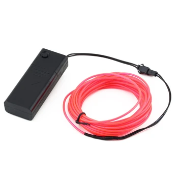 Flexible EL Wire Neon Light 3 Meters For Dance Party Car Decor With Controller Waterproof Car Vehicle Shoes LED Light Hot Sale
Flexible EL Wire Neon Light 3 Meters For Dance Party Car Decor With Controller Waterproof Car Vehicle Shoes LED Light Hot Sale