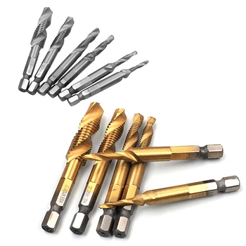 12pc Screw Drill Tap Bit Titanium Set Thread Hex Screw Thread Metric Combination
12pc Screw Drill Tap Bit Titanium Set Thread Hex Screw Thread Metric Combination