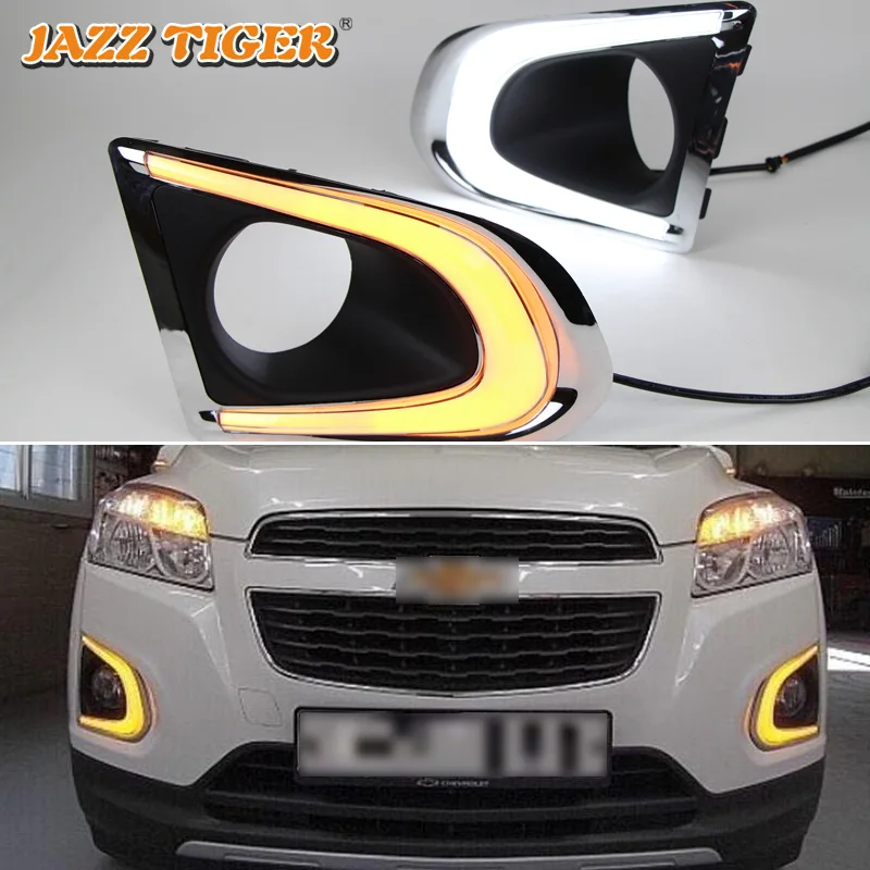 Дневные ходовые огни 12 В для Chevrolet Trax 2014, 2015, 2016 Drl с поворотными сигналами светодиодный Автомобильные противотуманные фары, фары
Дневные ходовые огни 12 В для Chevrolet Trax 2014, 2015, 2016 Drl с поворотными сигналами светодиодный Автомобильные противотуманные фары, фары