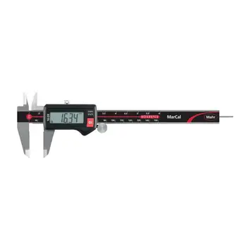 Mahr 16ER Measuring Range 0-150/200/300mm 0-6"/8"/12" Metric and inch Resolution 0.01mm/.0005" Digital Calipers no data output
Mahr 16ER Measuring Range 0-150/200/300mm 0-6"/8"/12" Metric and inch Resolution 0.01mm/.0005" Digital Calipers no data output