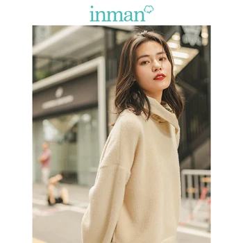 INMAN Winter Literary Personality Drop-shoulder Sleeve Turn Down Collar Warm Women Short Sweat Shirt
INMAN Winter Literary Personality Drop-shoulder Sleeve Turn Down Collar Warm Women Short Sweat Shirt