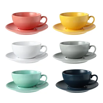 Nordic Minimalist Ceramic Cup Yellow High Quality Home Coffee Cup and Saucer Set Tazzine Caffe Office Afternoon Tea Cups MM60BYD
Nordic Minimalist Ceramic Cup Yellow High Quality Home Coffee Cup and Saucer Set Tazzine Caffe Office Afternoon Tea Cups MM60BYD