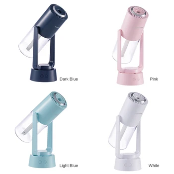 Automatic Head Shaking Humidifier USB Rotatable Home Office Desktop Humidification Essential Oil Diffuser with LED Night Light
Automatic Head Shaking Humidifier USB Rotatable Home Office Desktop Humidification Essential Oil Diffuser with LED Night Light