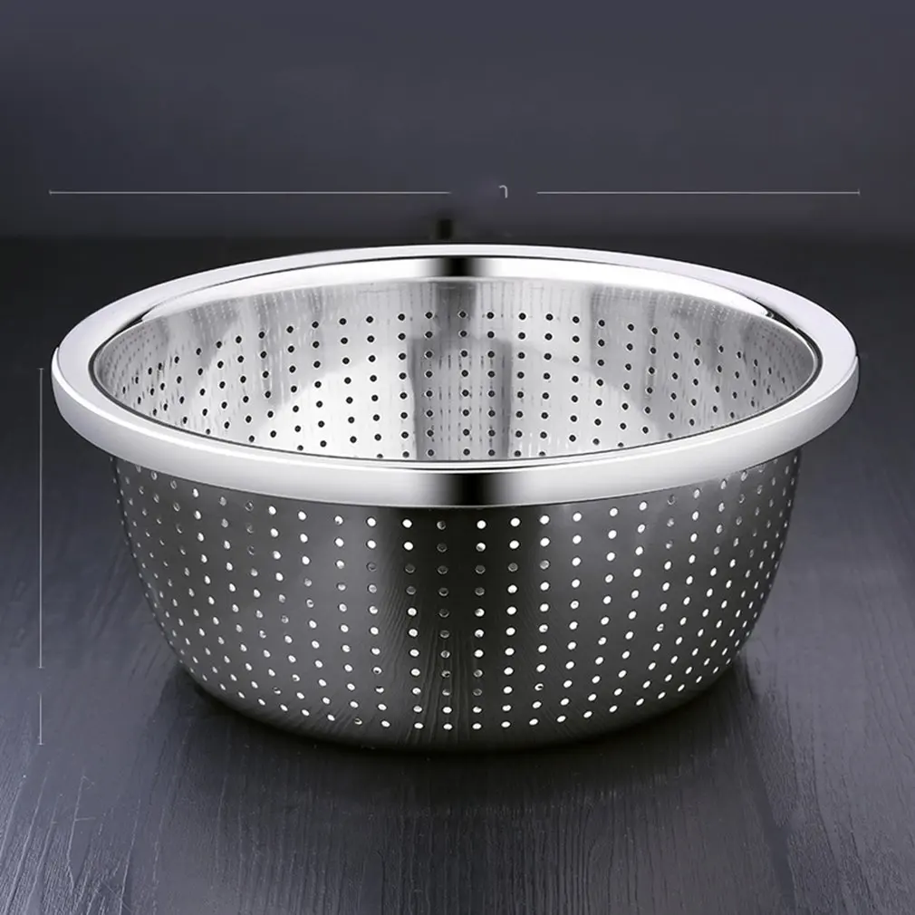 Thickening 304 Stainless Steel Filter Plate Tray Fruit Dish Washing Basket Water Filter Dish Kitchen Cooking Tool
Thickening 304 Stainless Steel Filter Plate Tray Fruit Dish Washing Basket Water Filter Dish Kitchen Cooking Tool