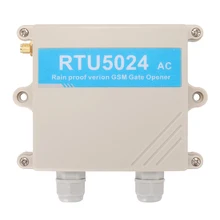 Versão À Prova de chuva RTU5024 Portão GSM Abridor de Porta GSM Relé de Controle Remoto Controle de Acesso Interruptor de Chamada Gratuita para a Porta Da Garagem de Casa seguro(China)