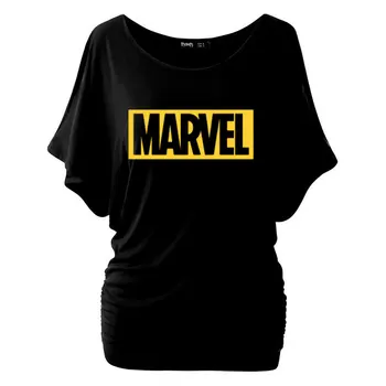 Punk Rock MARVEL Print Cotton Plus Size T-shirt Women Sexy Cute Tshirt Tops Harajuku Casual Batwing Short Sleeve T-shirt
Punk Rock MARVEL Print Cotton Plus Size T-shirt Women Sexy Cute Tshirt Tops Harajuku Casual Batwing Short Sleeve T-shirt