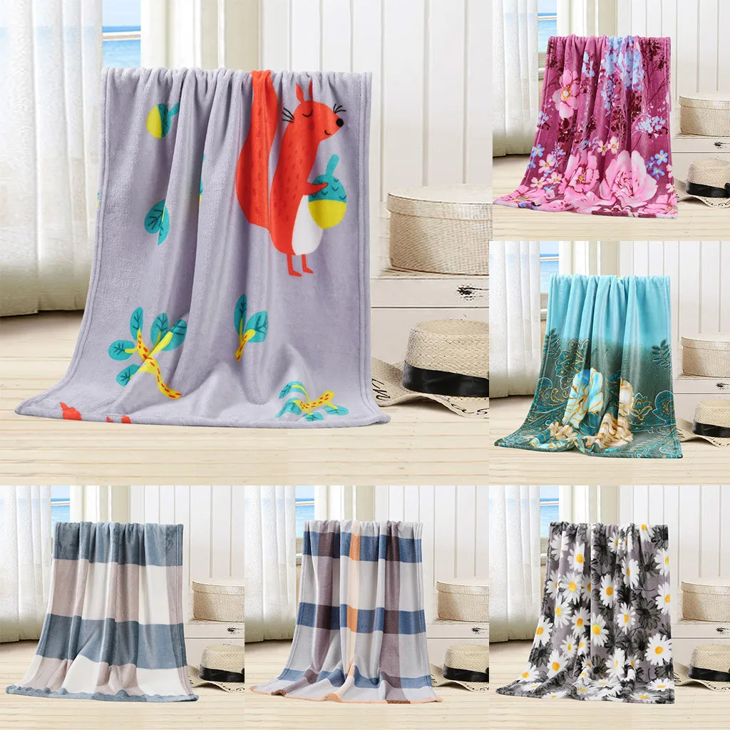 OUNEED Blankets Light Flower Pattern Super Soft Warm Solid Warm New Micro Plush Fleece Throw Rug Sofa Bedding Blanket #45
OUNEED Blankets Light Flower Pattern Super Soft Warm Solid Warm New Micro Plush Fleece Throw Rug Sofa Bedding Blanket #45