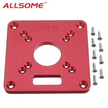ALLSOME 120x120mm Woodworking Aluminum Alloy Router Table Insert Plate Mounting Base Plate for MAKITA RT0700C WORX Aoben HT2801
ALLSOME 120x120mm Woodworking Aluminum Alloy Router Table Insert Plate Mounting Base Plate for MAKITA RT0700C WORX Aoben HT2801