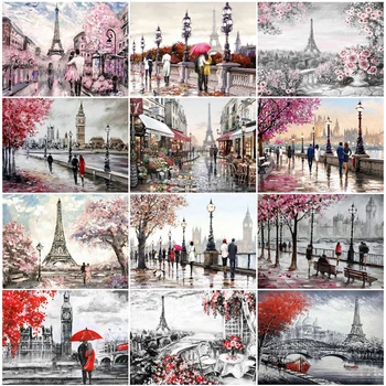 EverShine Diamond Painting Street Landscape Paris Full Square Diamond Embroidery Building Picture Mosaic Manual Wall Decor
EverShine Diamond Painting Street Landscape Paris Full Square Diamond Embroidery Building Picture Mosaic Manual Wall Decor