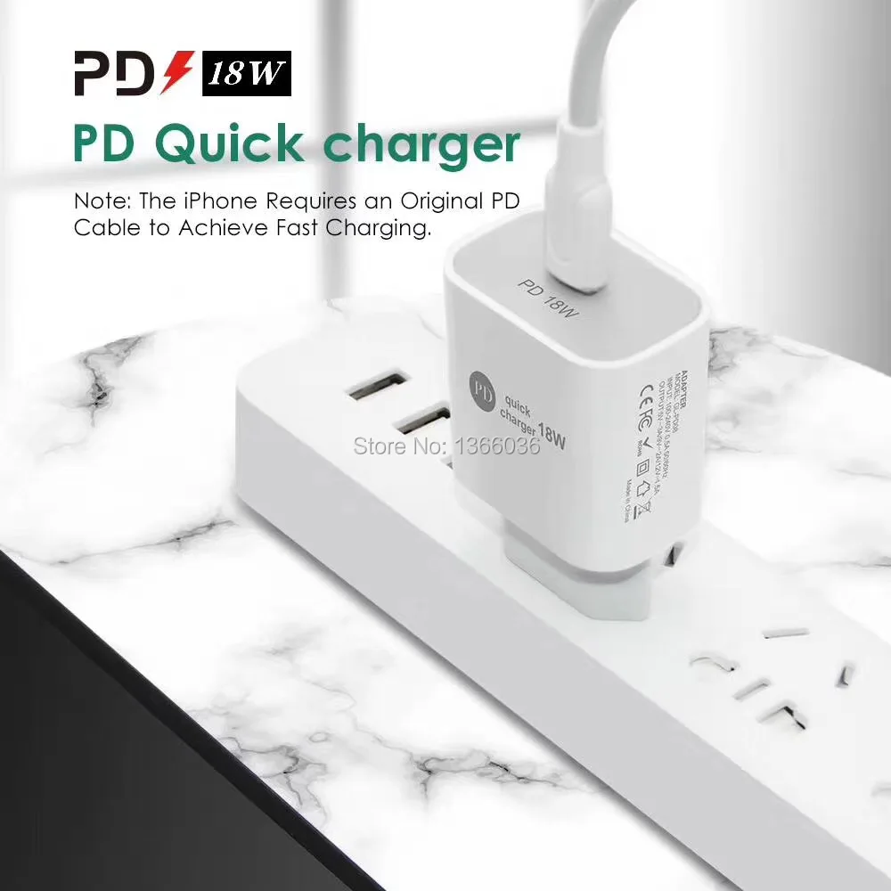 100pcs 18W USB Type C Charger Adapter For iPhone 11 pro Xs Max X Xr PD Fast Charging Power Type-C EU US Plug for iphone Charger
100pcs 18W USB Type C Charger Adapter For iPhone 11 pro Xs Max X Xr PD Fast Charging Power Type-C EU US Plug for iphone Charger