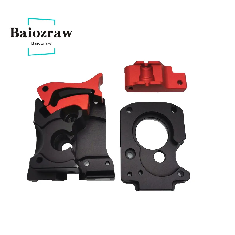 Baiozraw DIY CNC machining Afterburner extriuder aluminum upgrade kit dual gear VORON Afterburner V6 hotend for Voron Parts 
Baiozraw DIY CNC machining Afterburner extriuder aluminum upgrade kit dual gear VORON Afterburner V6 hotend for Voron Parts