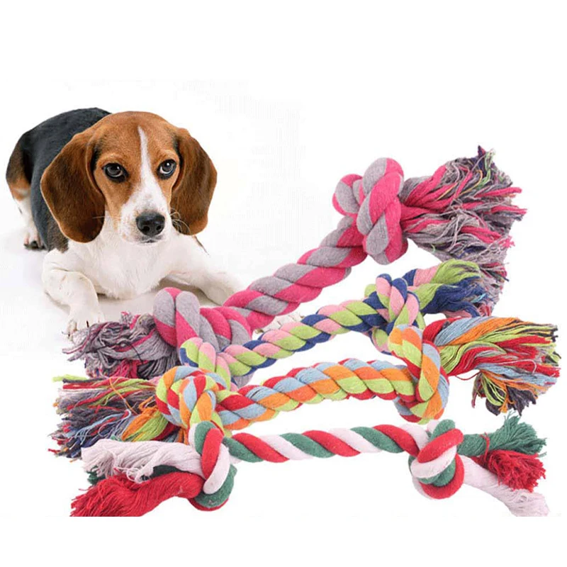 Pet Dog Chew Toys Double Knot Chew Rope Knot Toys Clean Teeth Durable Braided Bone Rope Pet Molar Toy Pet Supplies Random Color
Pet Dog Chew Toys Double Knot Chew Rope Knot Toys Clean Teeth Durable Braided Bone Rope Pet Molar Toy Pet Supplies Random Color