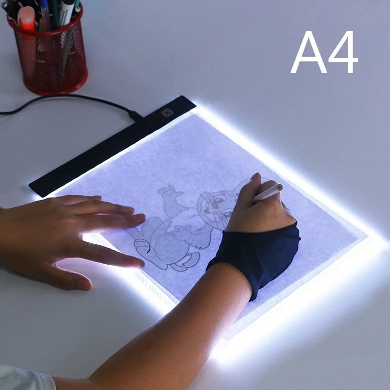 A4 Ultra-thin Light Pad LED Light Box Graphic Tablet Led Tablet Drawing Tracer Table Diamond Painting Tracing Pad Copy Board
A4 Ultra-thin Light Pad LED Light Box Graphic Tablet Led Tablet Drawing Tracer Table Diamond Painting Tracing Pad Copy Board