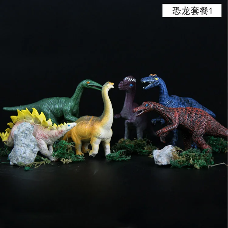 Model Dinosaur Toy Wild Animal of Jurassic Boy Toy Mini Dinosaur Model
