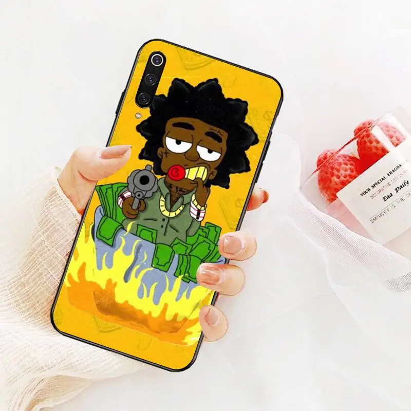 CUTEWANAN Kodak Black Rapper Luxury Unique Design Phone Cover for Xiaomi Mi9 9SE 8SE Pocophone F1 Mi8 Lite
